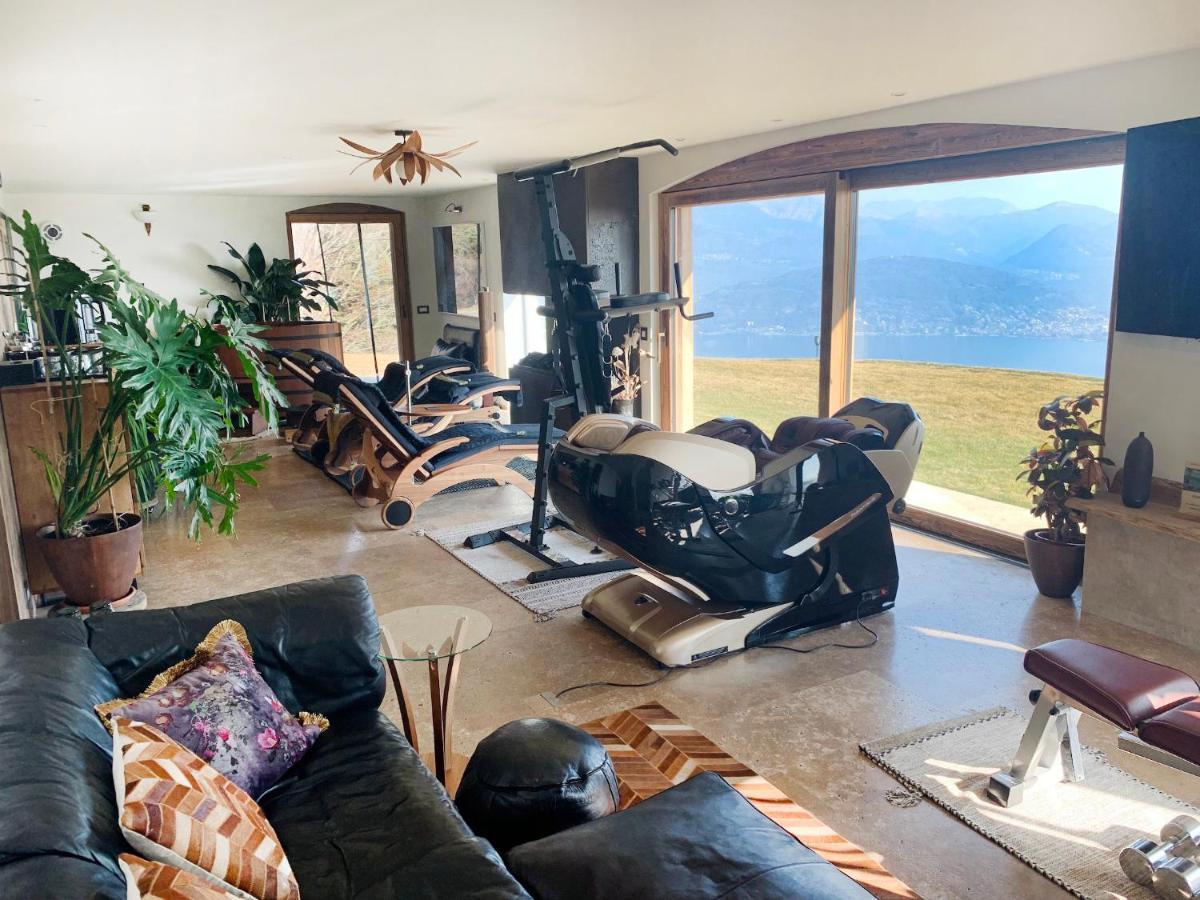 Private Luxury Spa & Silence Retreat With Spectacular View Over The Lake Maggiore Stresa Ngoại thất bức ảnh
