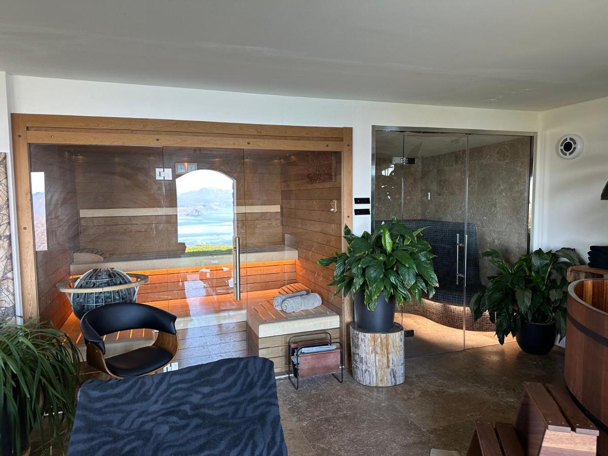 Private Luxury Spa & Silence Retreat With Spectacular View Over The Lake Maggiore Stresa Ngoại thất bức ảnh