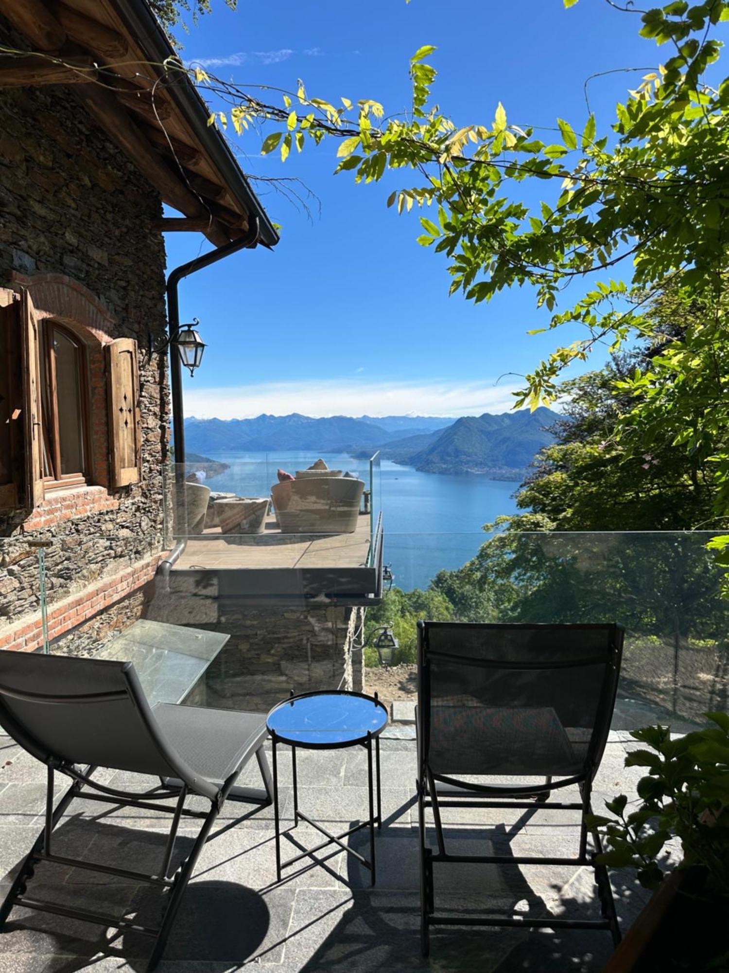 Private Luxury Spa & Silence Retreat With Spectacular View Over The Lake Maggiore Stresa Ngoại thất bức ảnh